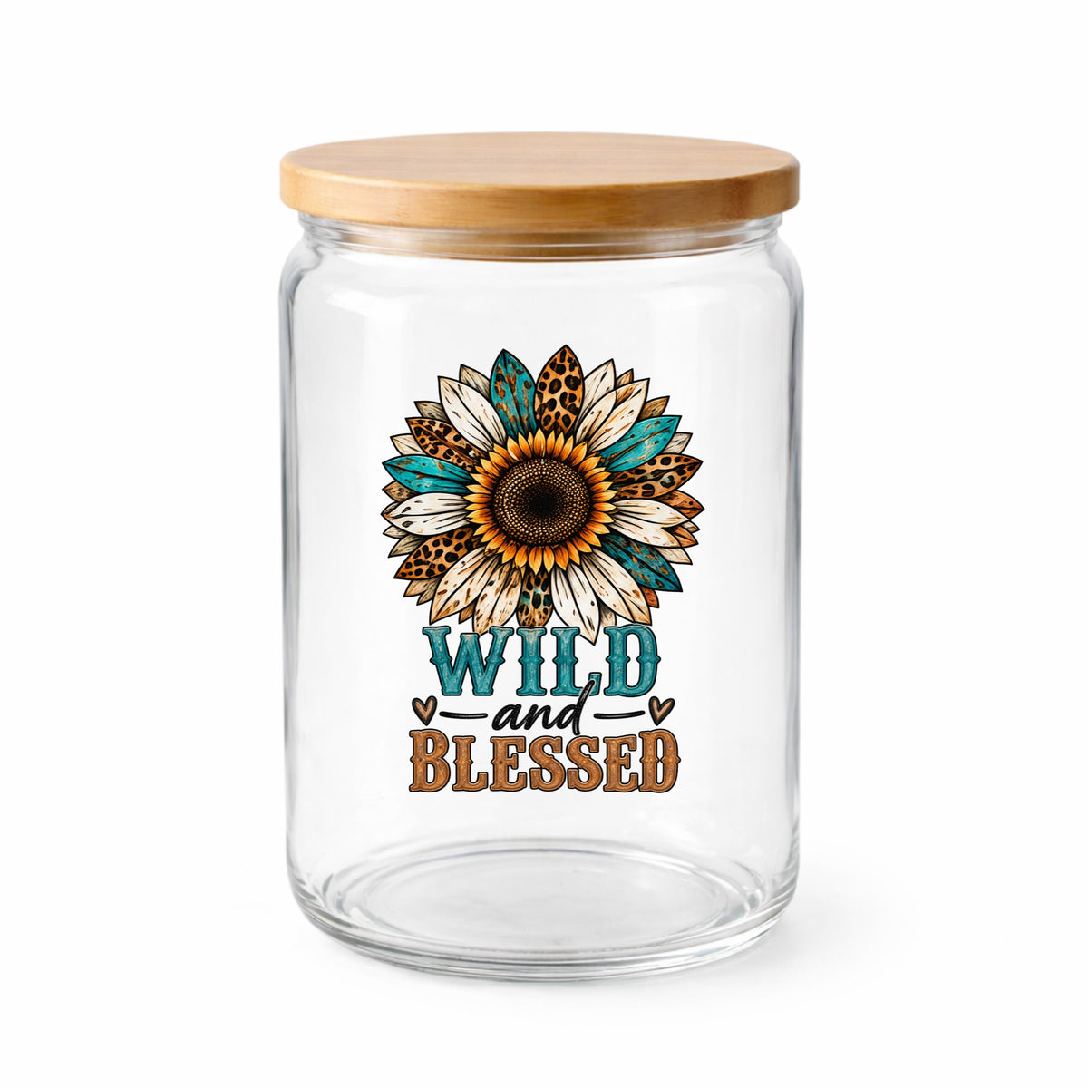 Wild And Blessed UV DTF Sticker application mockup 18