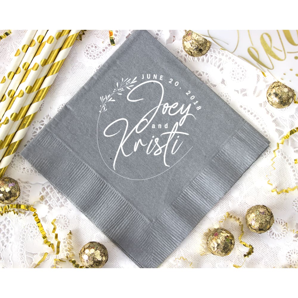 Custom Party Napkins Personalized - Napkins