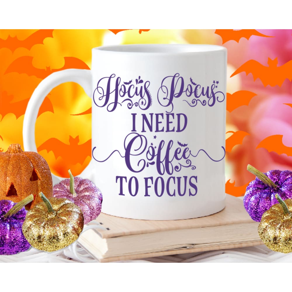 Hocus Pocus I Need Coffee To Focus Mug - Mug