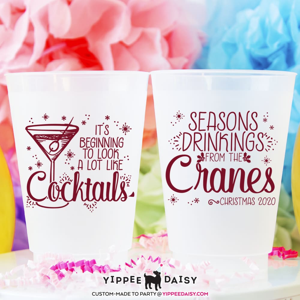 Season Drinkings - Frosted Cups