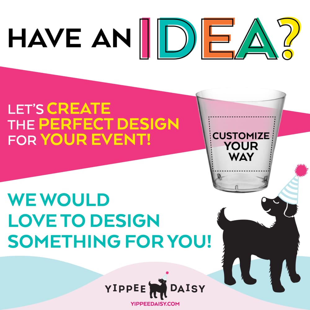 Customize Your Way For Any Event Personalized Plastic Shot Glasses - Plastic Shot Glass