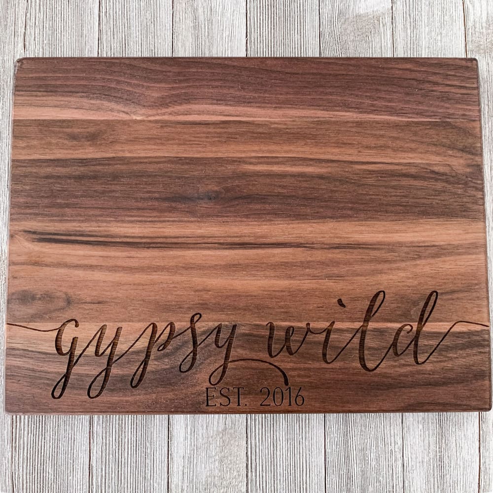 Intimate Home Personalized Cutting Board