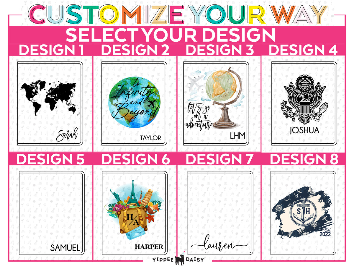 Personalized Passport Cover