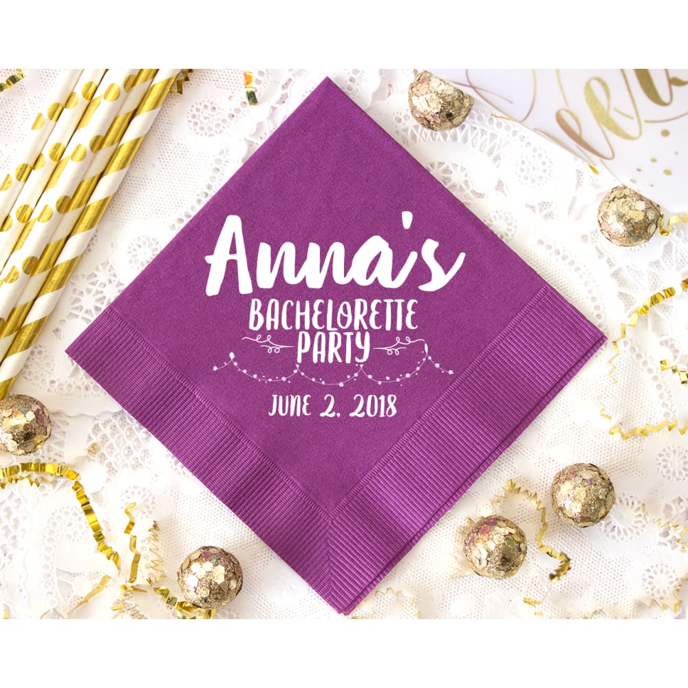 Bachelorette Party Napkin - Napkins