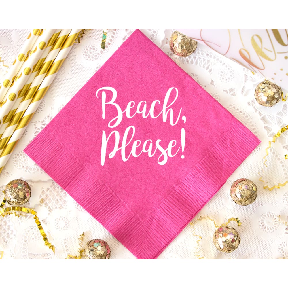 Beach Please Napkin - Napkins