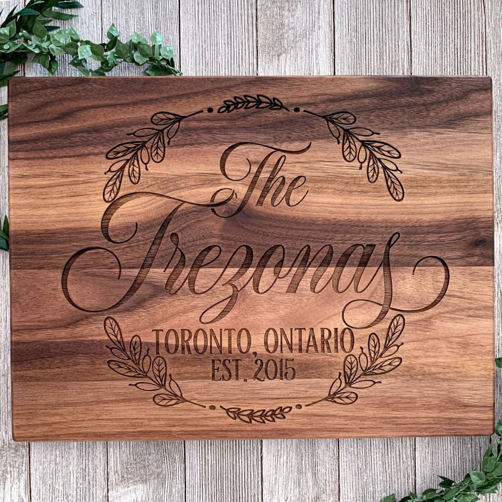 Home State Personalized Cutting Board