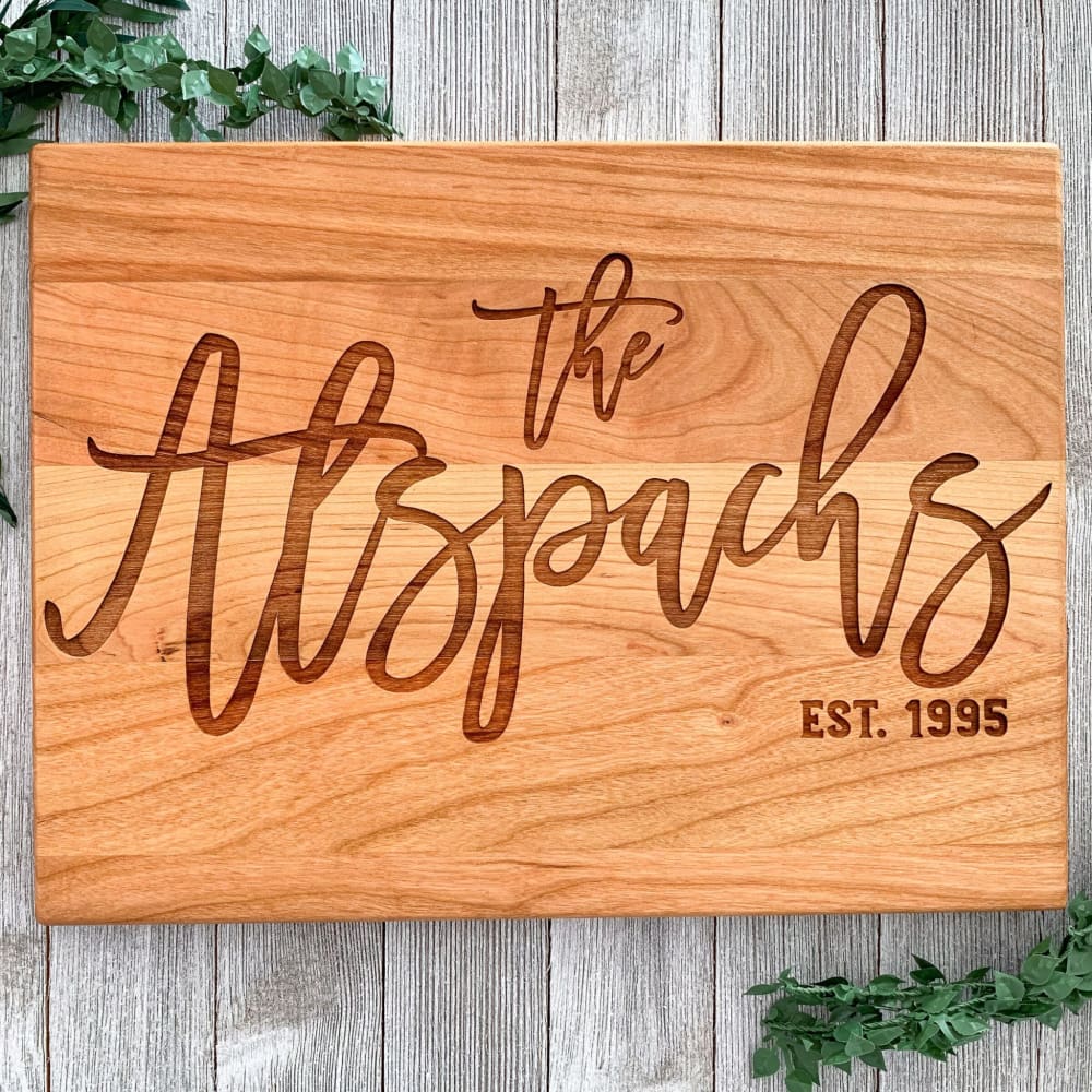 The Family Personalized Cutting Board