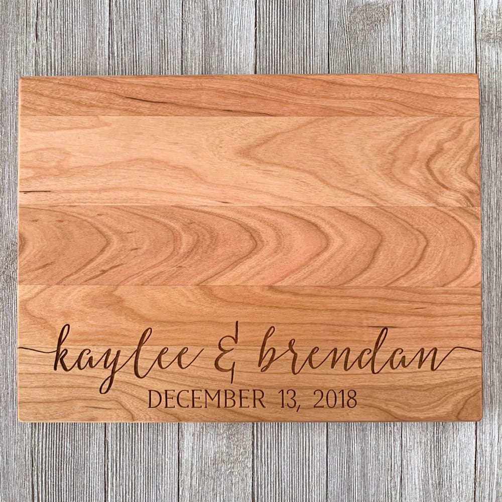  Lovebirds Personalized Cutting Board