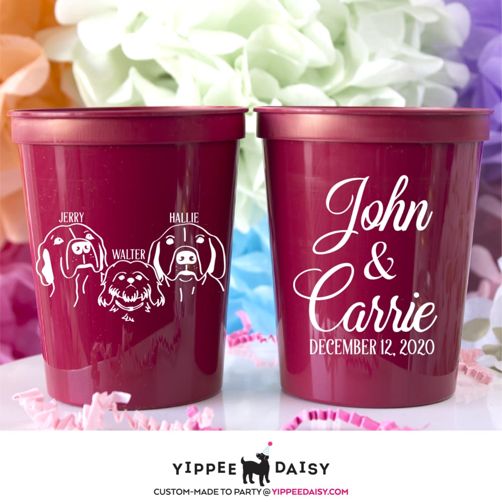 John & Carrie - Stadium Cups