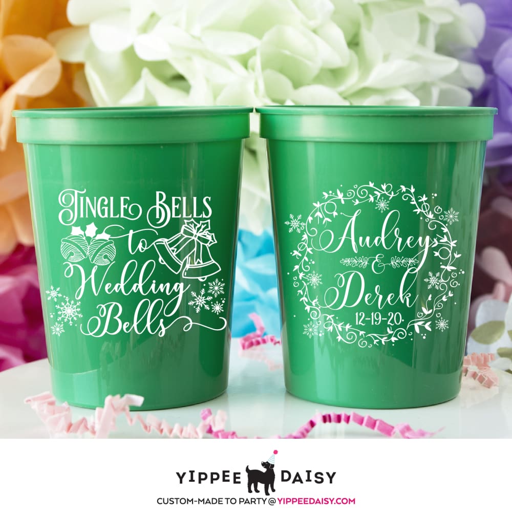 Jingle Bells To Wedding Bells - Stadium Cups