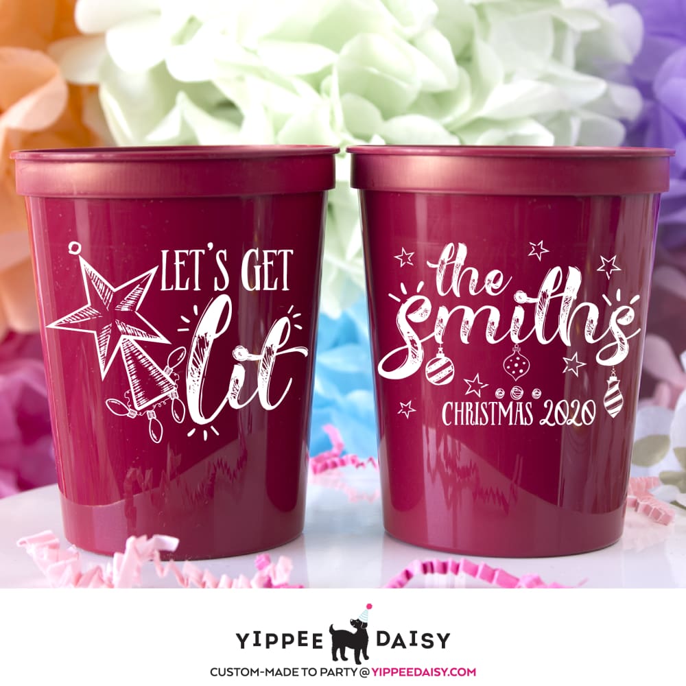 Let's Get Lit - Stadium Cups