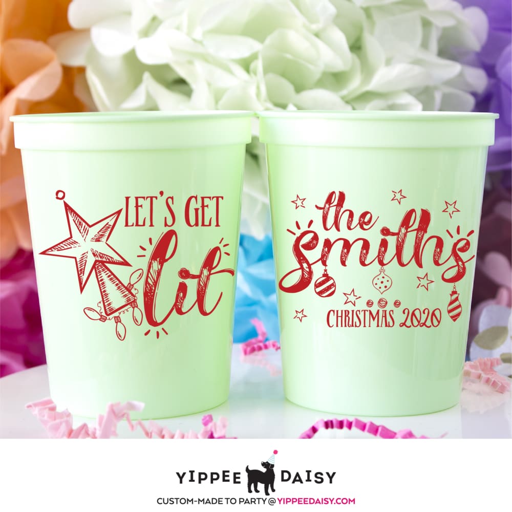 Let&#39;s Get Lit - Stadium Cups