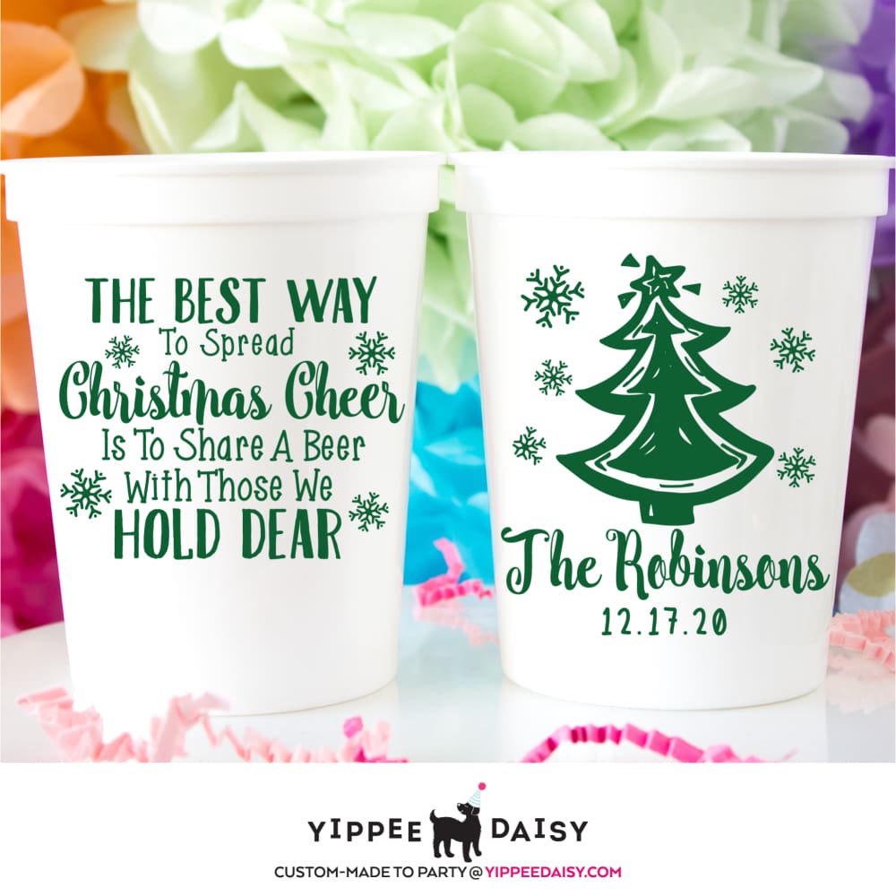 The Best Way To Spread Christmas - Stadium Cups