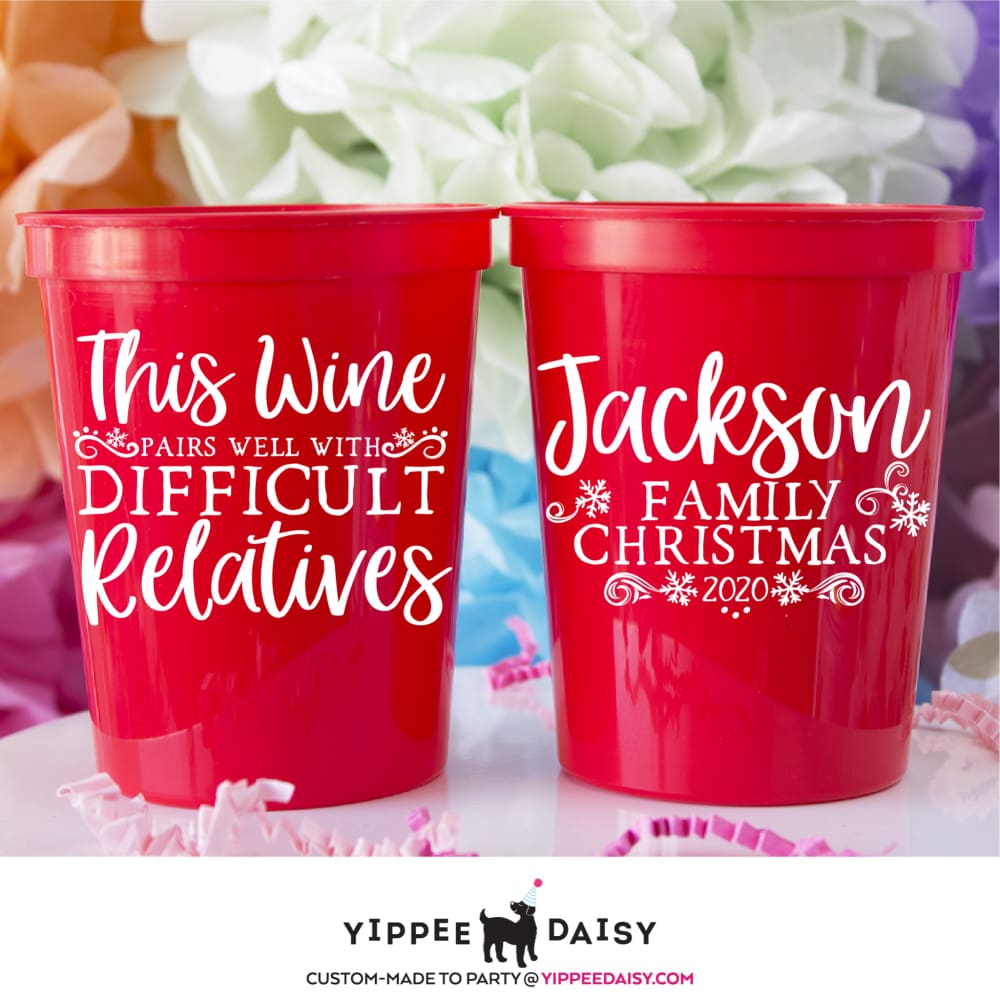 This Wine Pairs Well - Stadium Cups