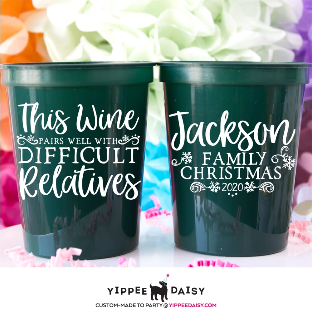 This Wine Pairs Well - Stadium Cups