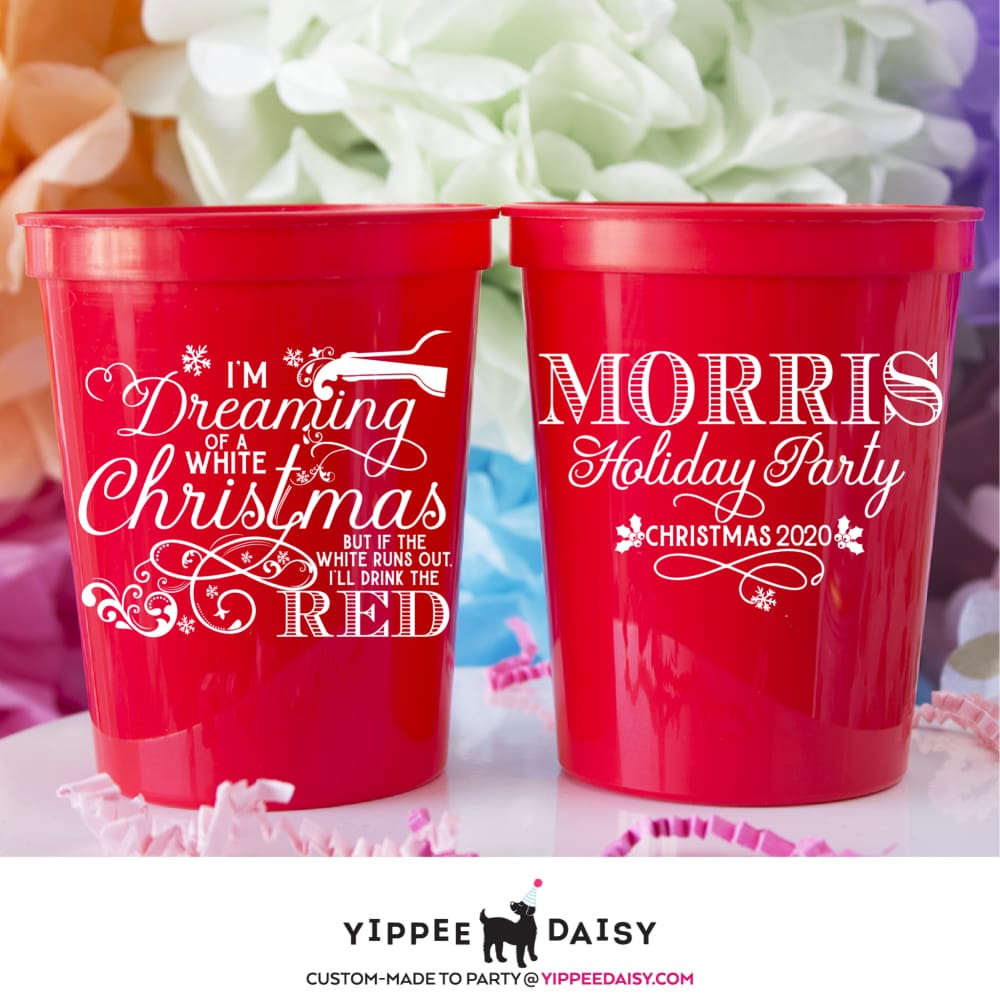 I&#39;m Dreaming Of A White Christmas - Stadium Cups