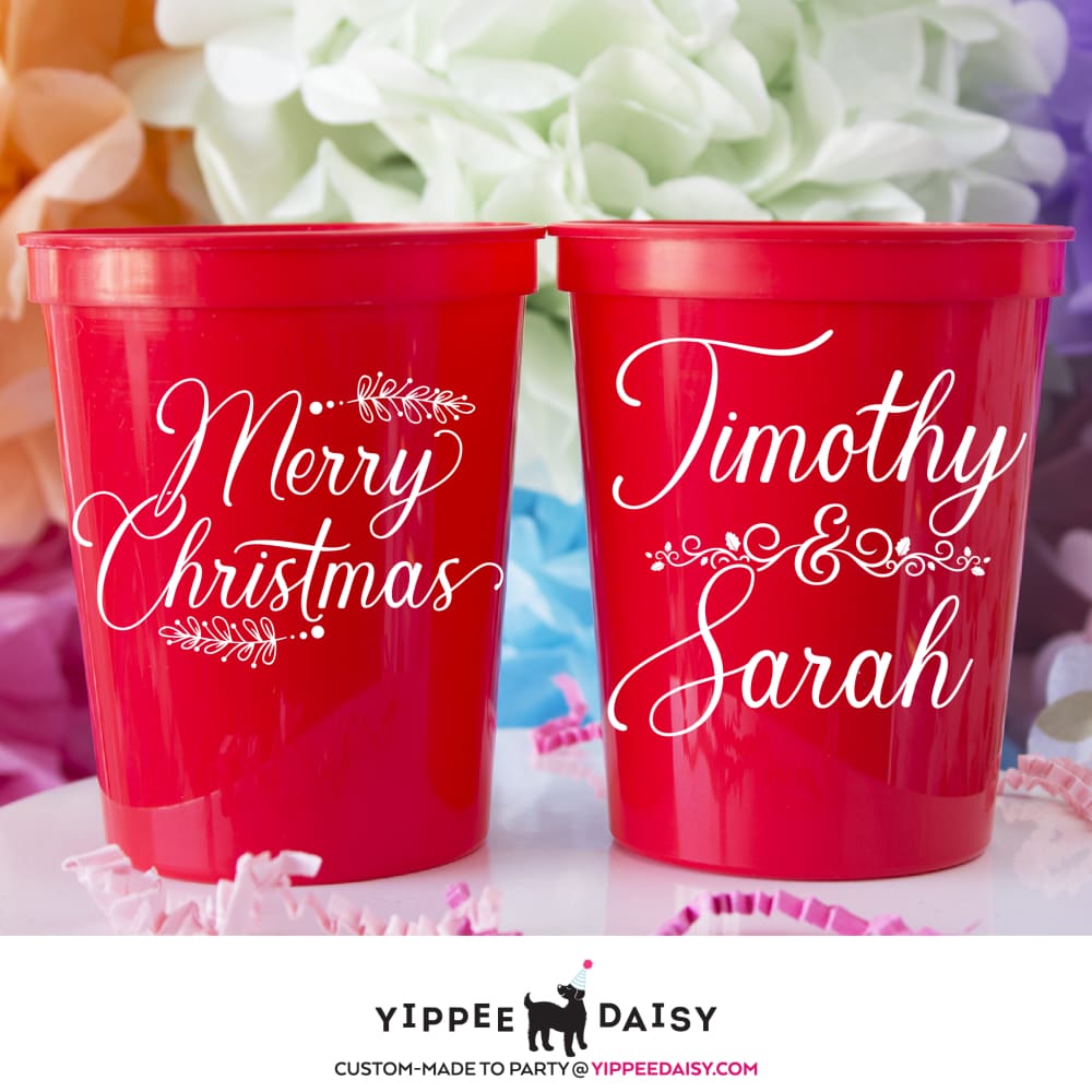 Timothy & Sarah - Stadium Cups