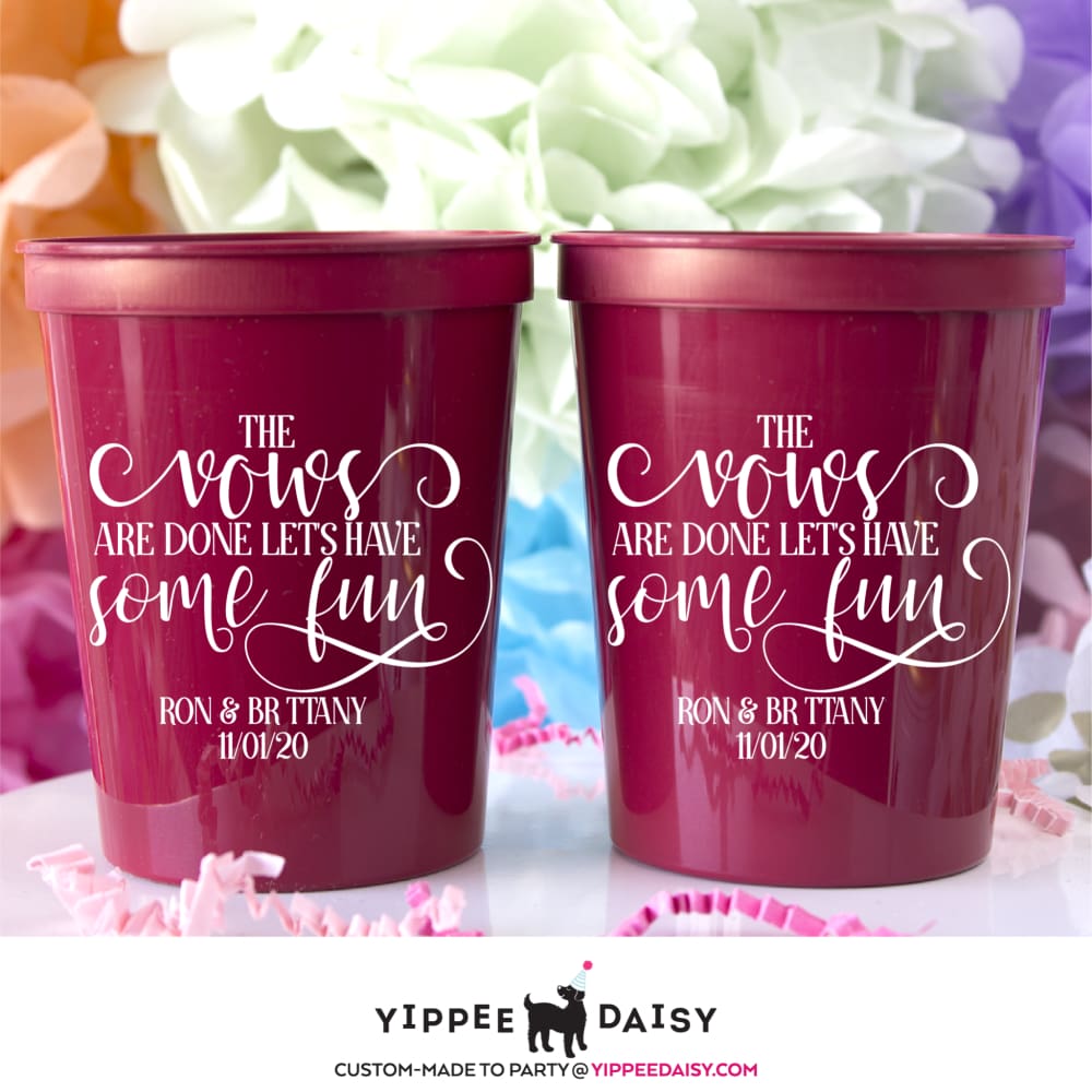 The Vows Are Done - Stadium Cup