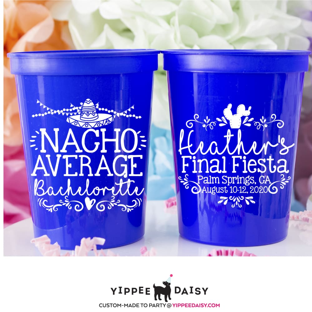 Nacho Average Stadium Cups