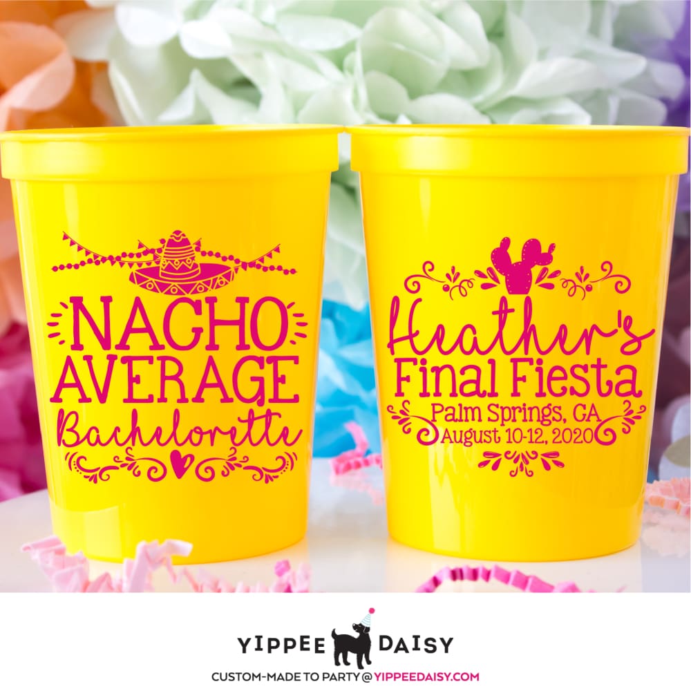 Nacho Average Stadium Cups