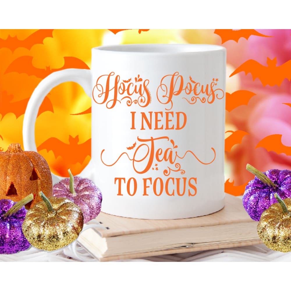 Hocus Pocus I Need Tea To Focus - Mug