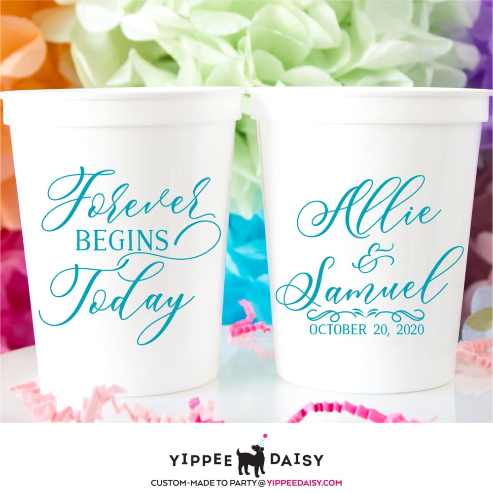 Forever Begins Today Stadium Cups