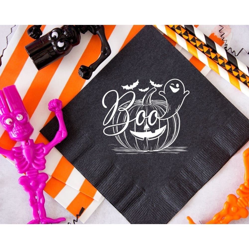 Boo Halloween Napkin - Napkins