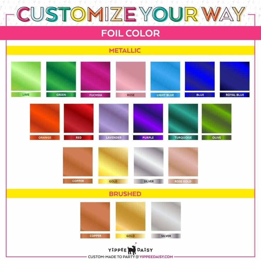 Customize Your Way For Any Event Personalized Napkins - Napkins