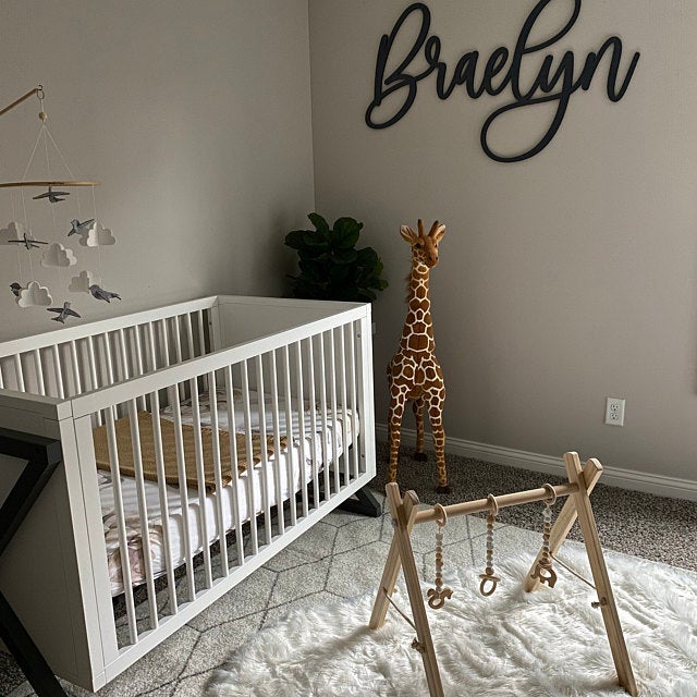 name sign in baby room