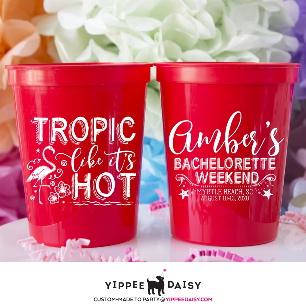 Tropic Like It&#39;s Hot Stadium Cups