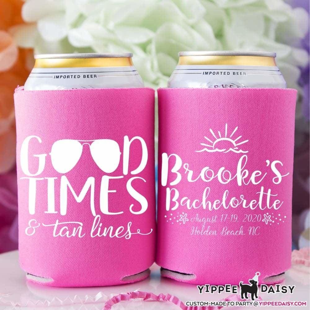 Good Times &amp; Tan Lines Can Cooler - Can Cooler
