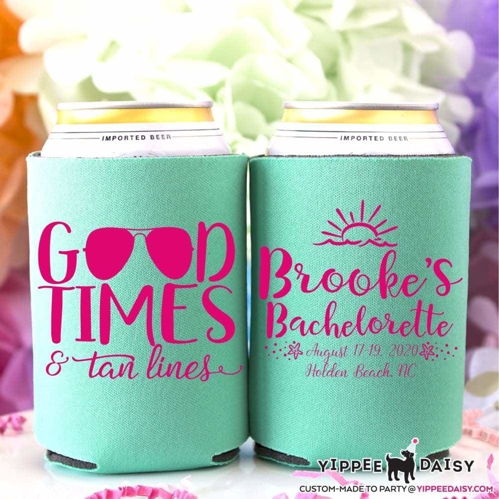 Good Times &amp; Tan Lines Can Cooler - Can Cooler