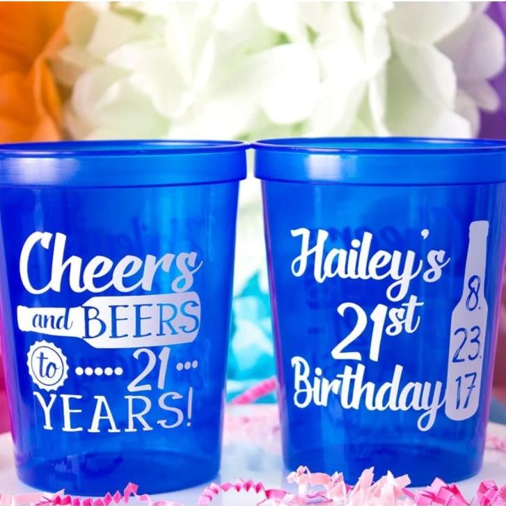 Cheers &amp; Beers To 21 Years - Stadium Cup