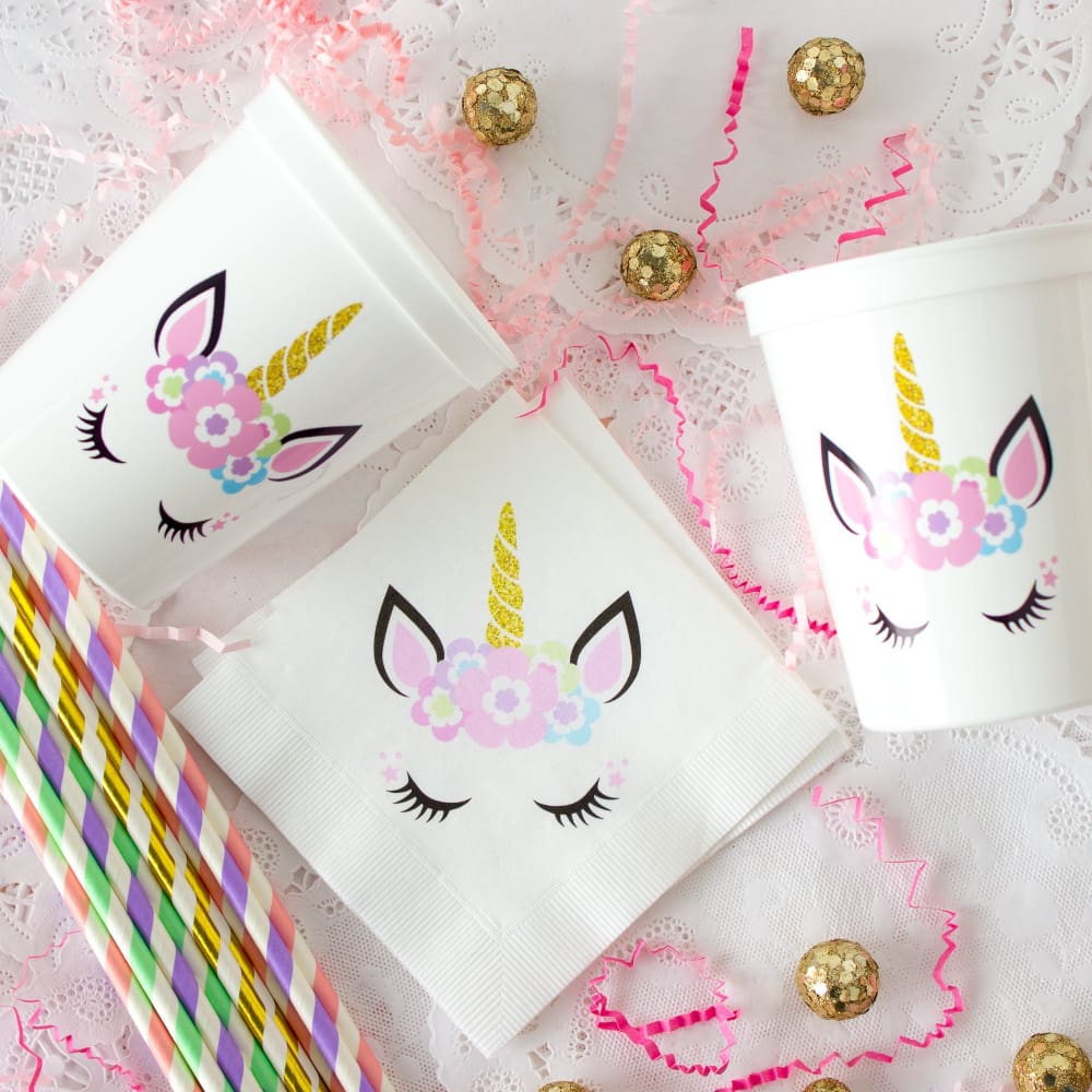 Unicorn Birthday Napkins