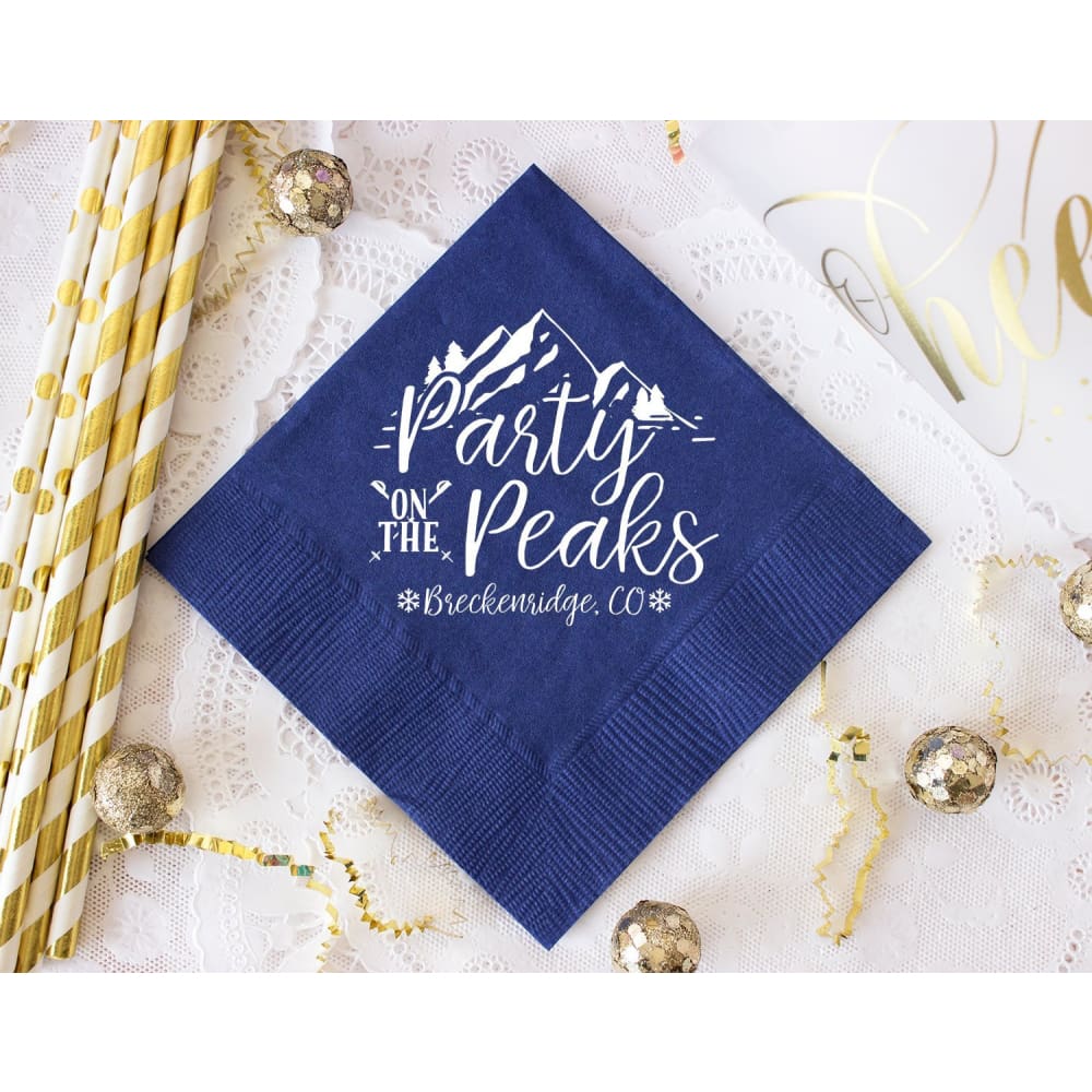 Wedding Napkins Cocktail Napkins Custom Napkins Paper Napkins Luncheon Dinner Beverage Personalized Napkins Wedding Favors for Guests