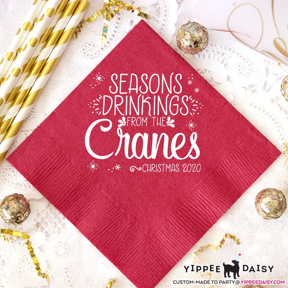 Season Drinkings - Napkins