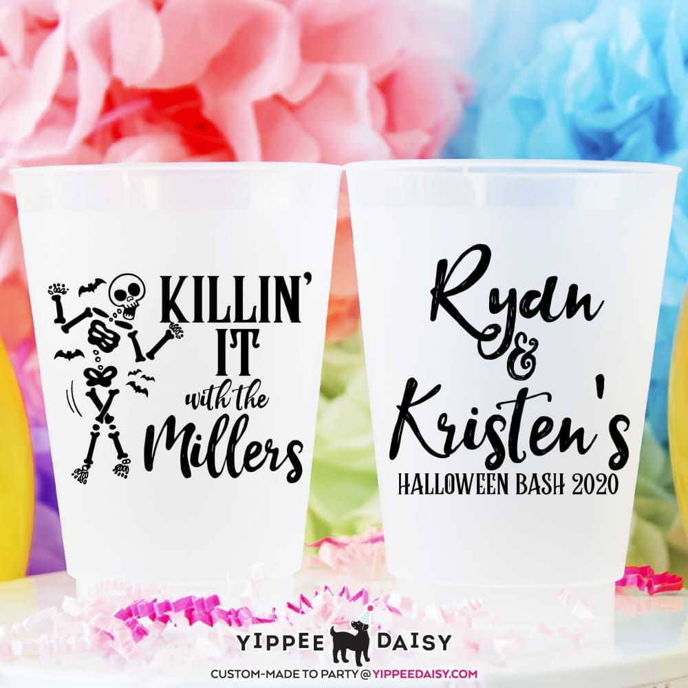 Killin It Custom Personalized Halloween Frosted Cups - Frosted Cup