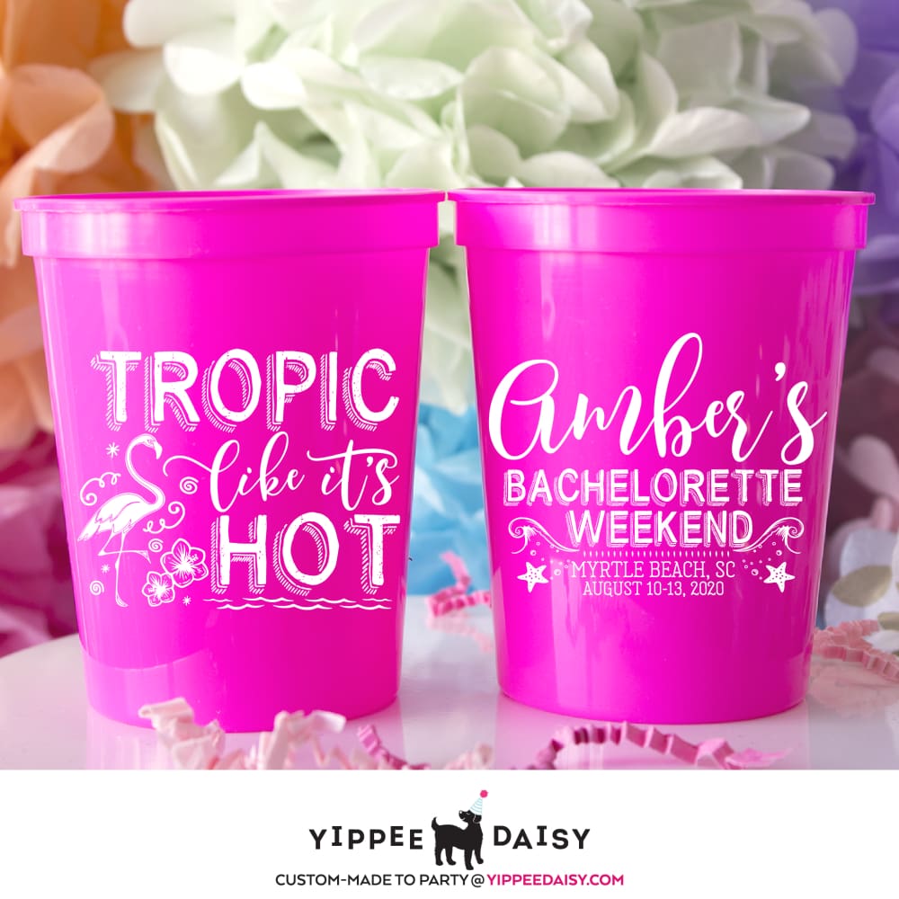 Tropic Like It&#39;s Hot Stadium Cups